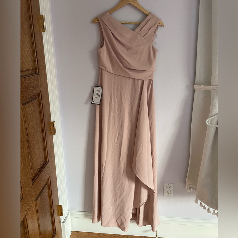 Adrianna Papell Blush Gown